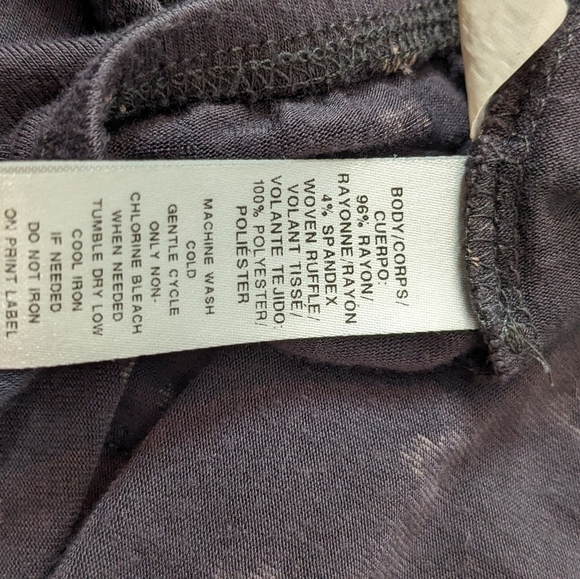 Loft Sleeveless Ruffle Tank Top Shirt S - Picture 5 of 5